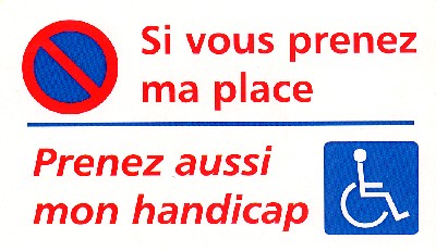 Signalement de parking