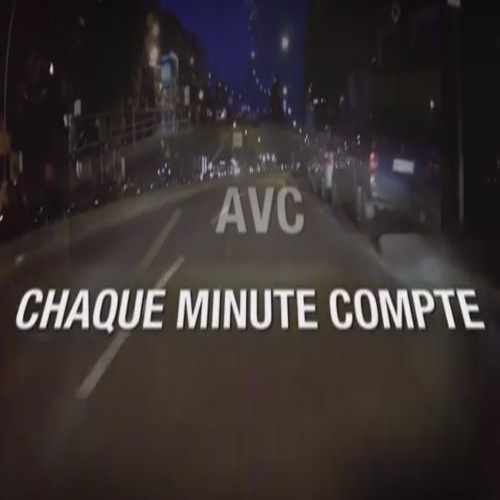 AVC Chaque minute compte - Schlaganfall - jede Minute zhlt